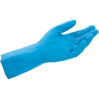 Chemikalienschutzhandschuh VITAL ECO BLUE 117, Kat. III, blau, Größe 6