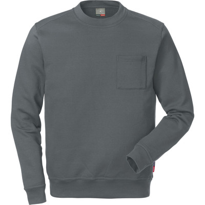 Sweatshirt 7394, dunkelgrau, Größe M