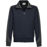 Sweatjacke Contrast Mikralinar® 477, tinte/anthrazit, Größe 6XL Bild 2