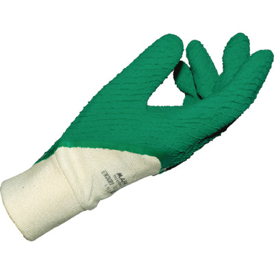 Handschuh ENDURO 330, beige/grün, Größe 7