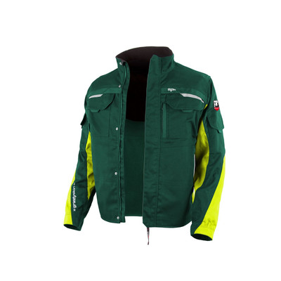 Bundjacke "IRON" grün/warngelb, Gr. 4XL (66/68)