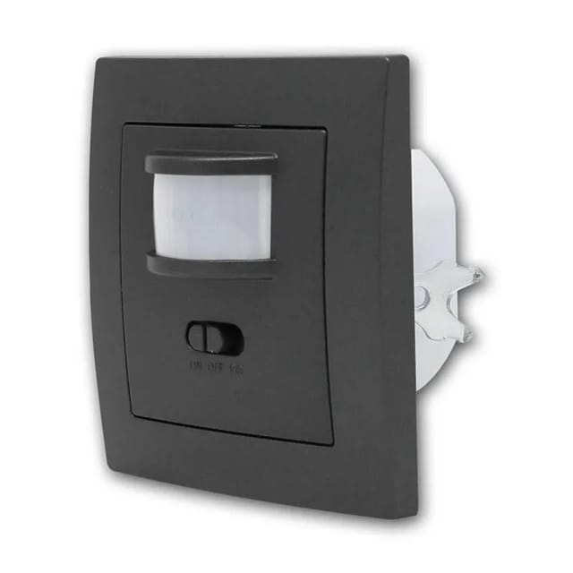 McPower FLAIR IR Bewegungsmelder Anthrazit 160 500W LED
