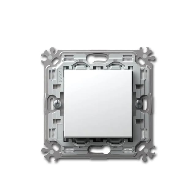 TEM MODUL PLUS Wechsel Schalter Weiß 250V16A UP