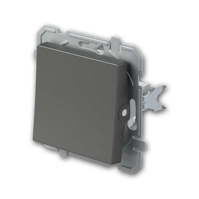 TEM LOGIQ Wechselschalter Anthrazit 250V10A ohne Rahmen