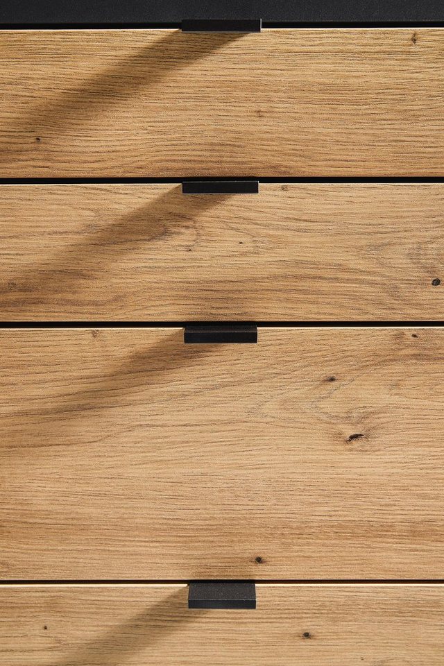 rauch Drehtürenschrank Kleiderschrank Schrank Garderobe Wäscheschrank Ankleide ONTARIO (Breiten 136/181 cm) mit 5 Schubladen in unterschiedlichen Größen MADE IN GERMANY
