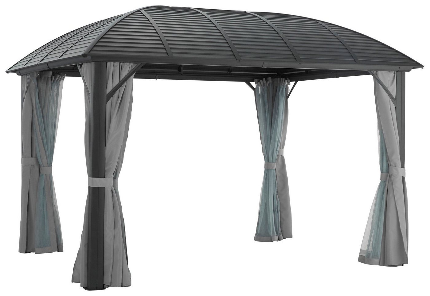 OTTO home Pavillon Málaga, inkl. 4 Seitenteile und 4 Moskitonetzten, Aluminiumgestell Bild 4