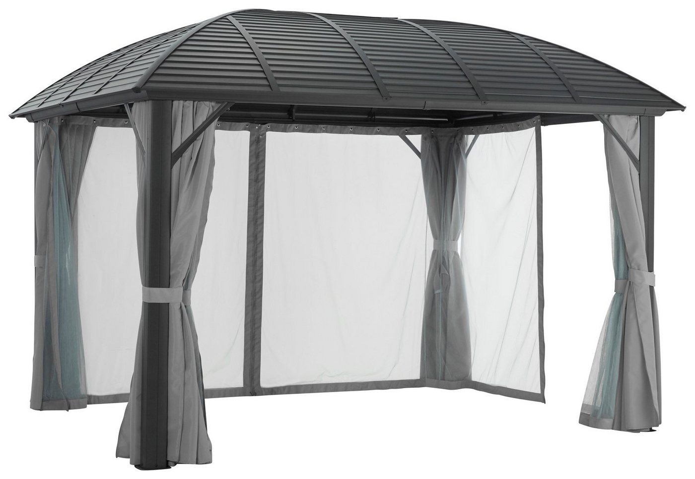 OTTO home Pavillon Málaga, inkl. 4 Seitenteile und 4 Moskitonetzten, Aluminiumgestell Bild 5