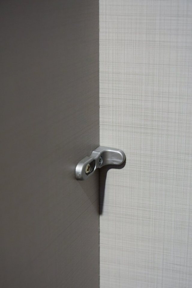 Wimex Drehtürenschrank Lübeck Akustiklamellen Optik, ohne Spiegel, 135 oder 180cm breit Bild 2