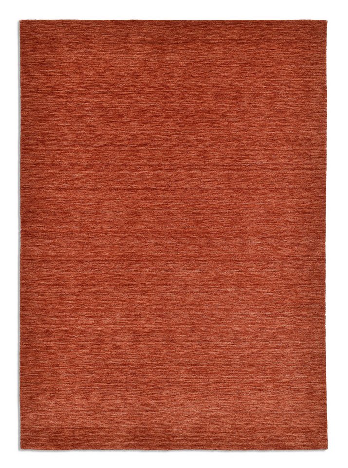 OTTO home Wollteppich Karchau, Handwebteppich, rechteckig, Höhe: 13 mm, reine Wolle, meliert, handgewebt, brilliante Farben Bild 4