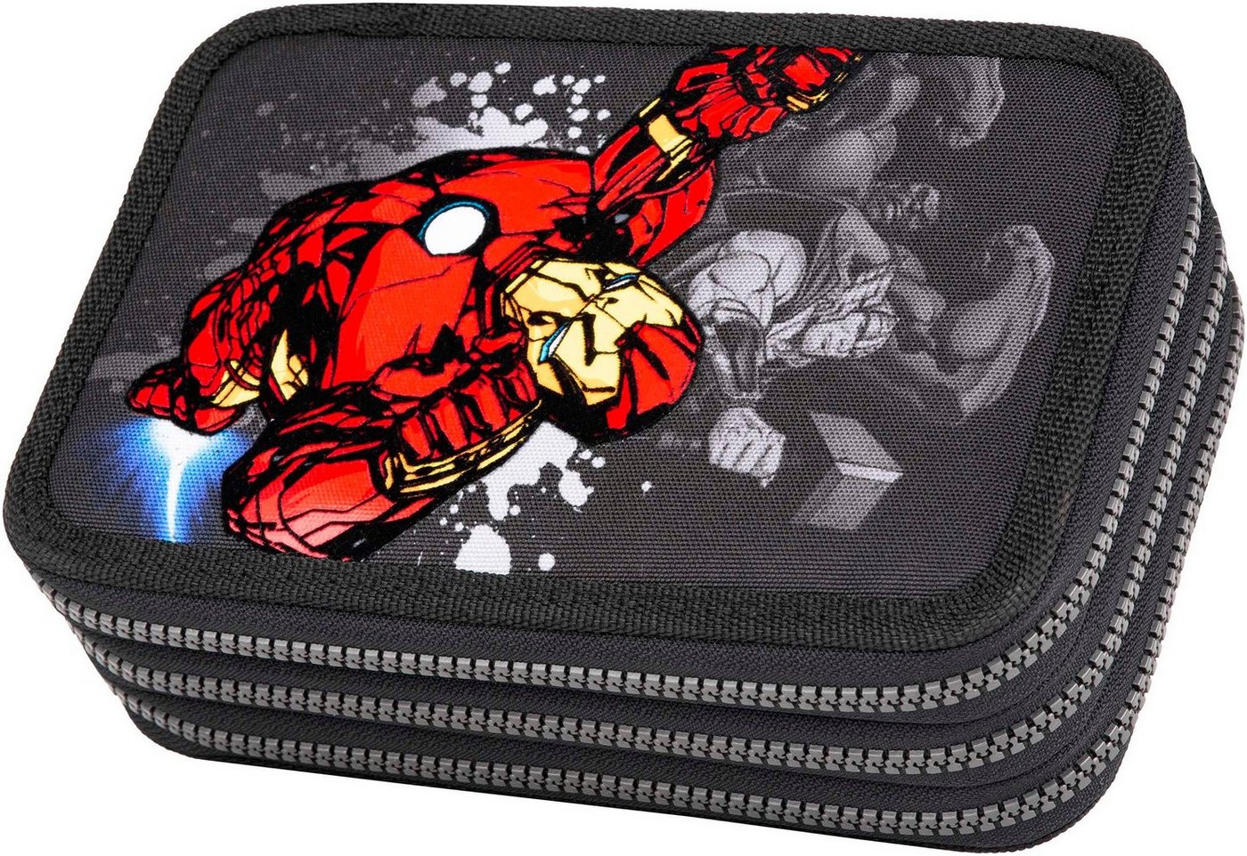 CoolPack Federmäppchen Etui, Marvel, Avengers, befüllt Bild 2