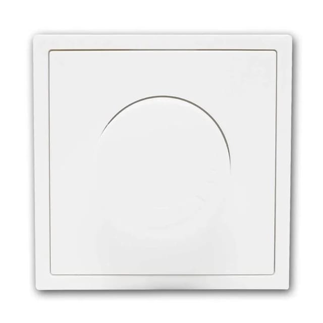 McPower LED Dimmer SHALLOW Weiß 230V 300W mit Rahmen