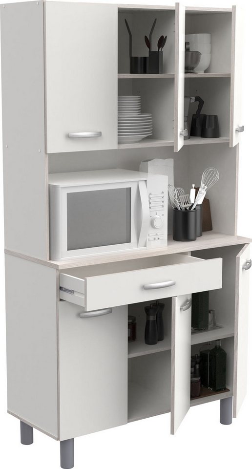Demeyere GROUP Küchenbuffet Pasta KUECHENBUFFET 6 TUERIG/1 SCHUBLADEN, ohne Elektrogeräte Bild 3