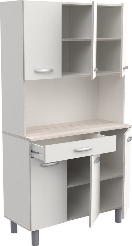 Demeyere GROUP Küchenbuffet Pasta KUECHENBUFFET 6 TUERIG/1 SCHUBLADEN, ohne Elektrogeräte Bild 5