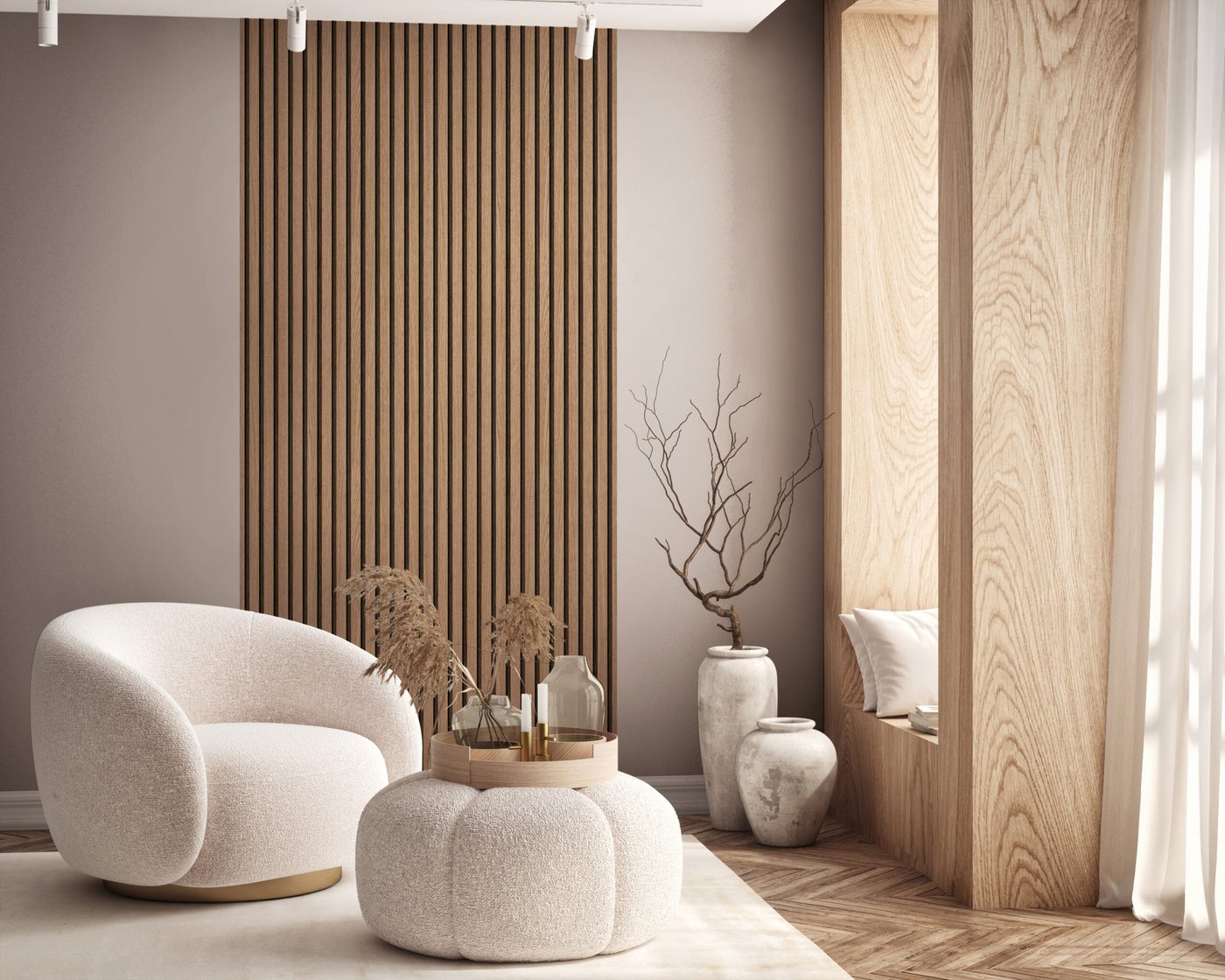 Marburg Vliestapete Basic 2, Holz, für Wohnzimmer Schlafzimmer Küche