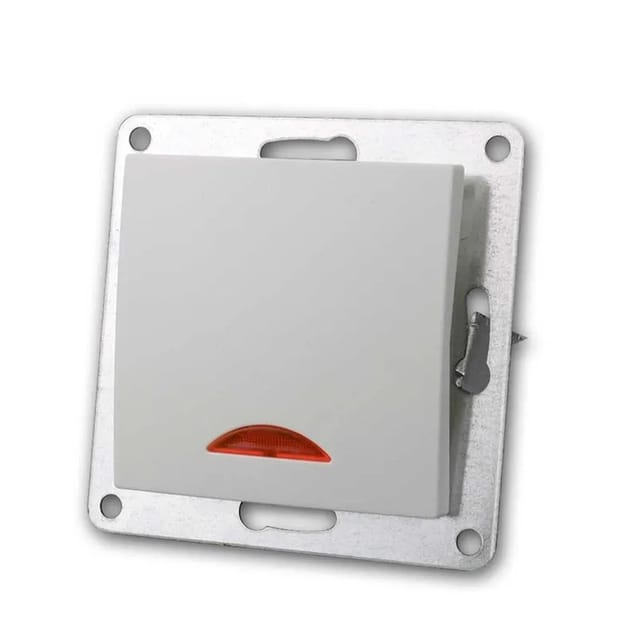 McPower FLAIR Schalter Weiß 250V10A Orientierungsleuch