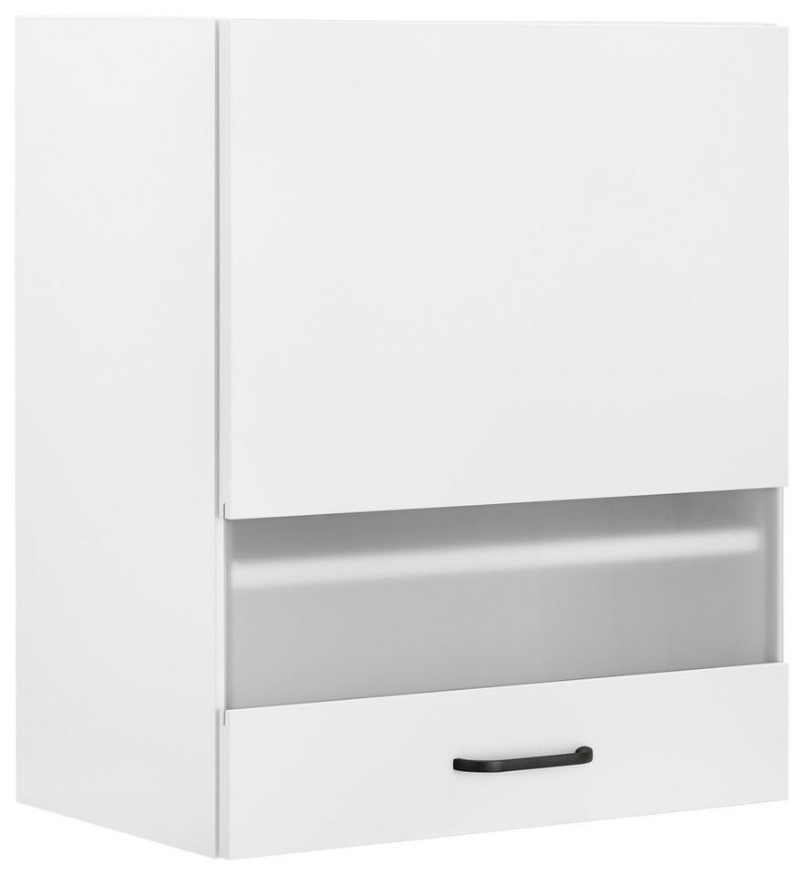 OPTIFIT Glashängeschrank Elga mit Soft-Close-Funktion und Metallgriff, Breite 60 cm
