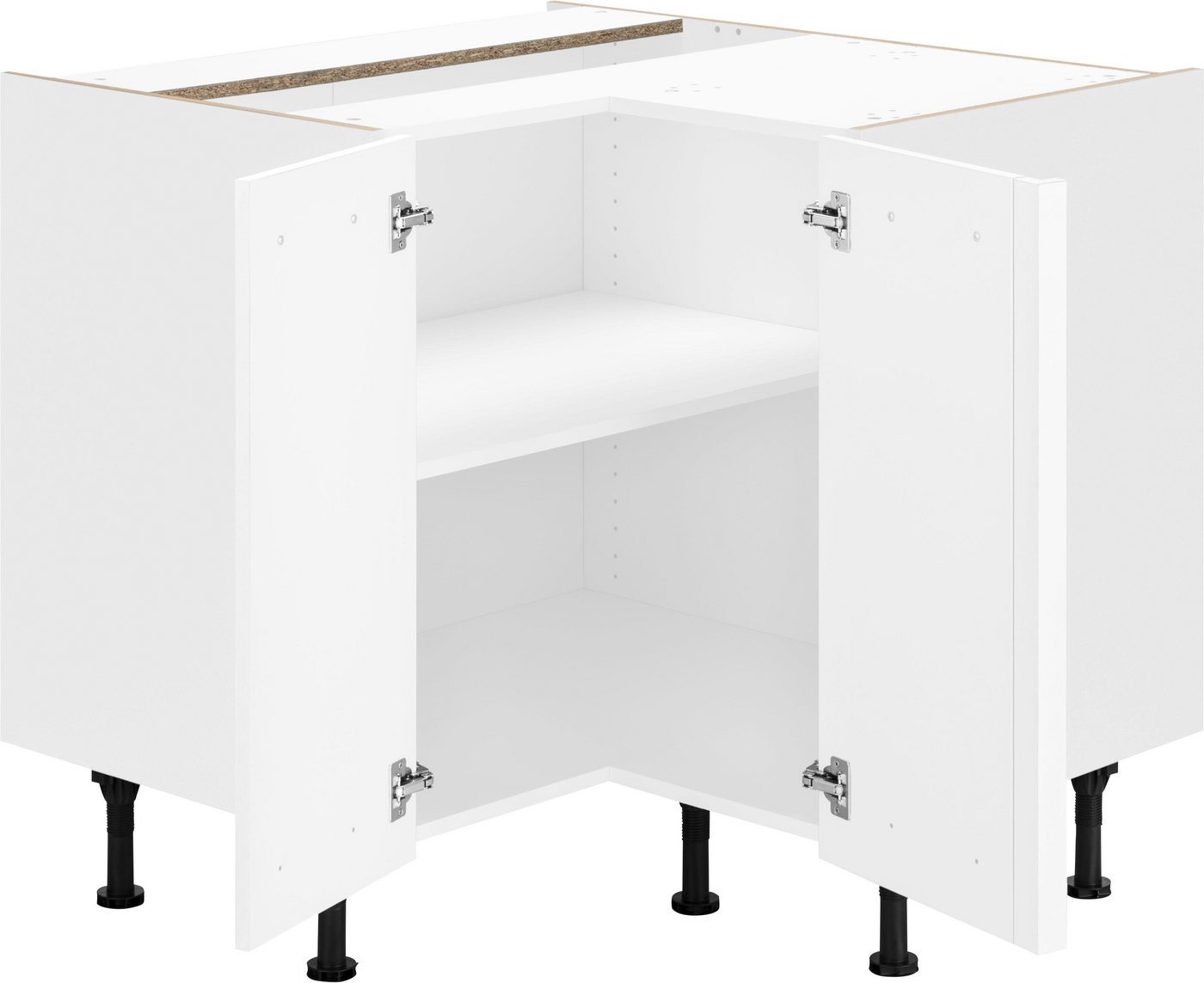 OPTIFIT Eckunterschrank Parma Breite 90 x 90 cm Bild 4