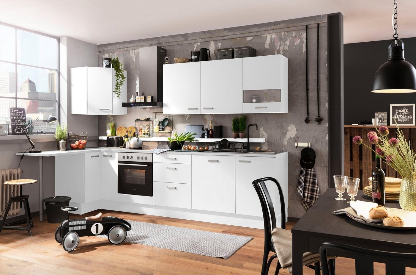 OPTIFIT Eckunterschrank Parma Breite 90 x 90 cm Bild 5