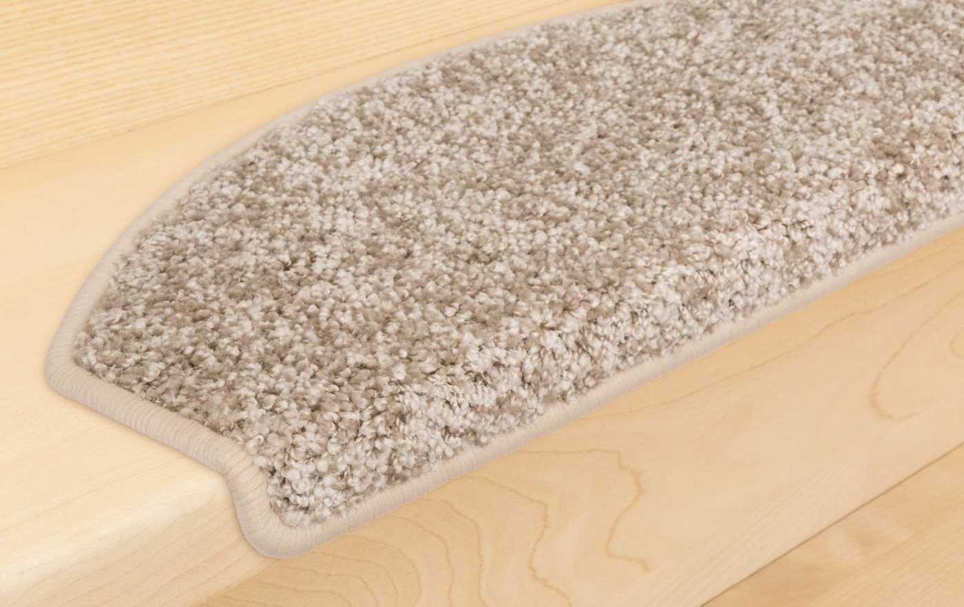 Metzker® Stufenmatte Stufenmatten Marseille Halbrund Sand 20 Stück, halbrund, Höhe: 13 mm, 20 Stück im Set - Sand