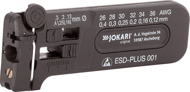 Jokari Präzisions-Abisolierwerkzeug ESD-PLUS 001
