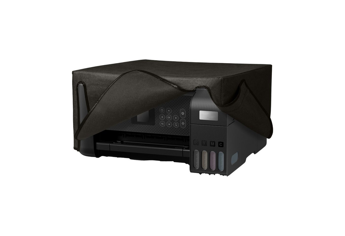 kwmobile Abdeckhaube kwmobile Cover kompatibel mit Epson EcoTank ET-2820 / ET-2810 / 2870, 1x Universal Kopfhörer Haken für In-Ear Headphones Bild 4