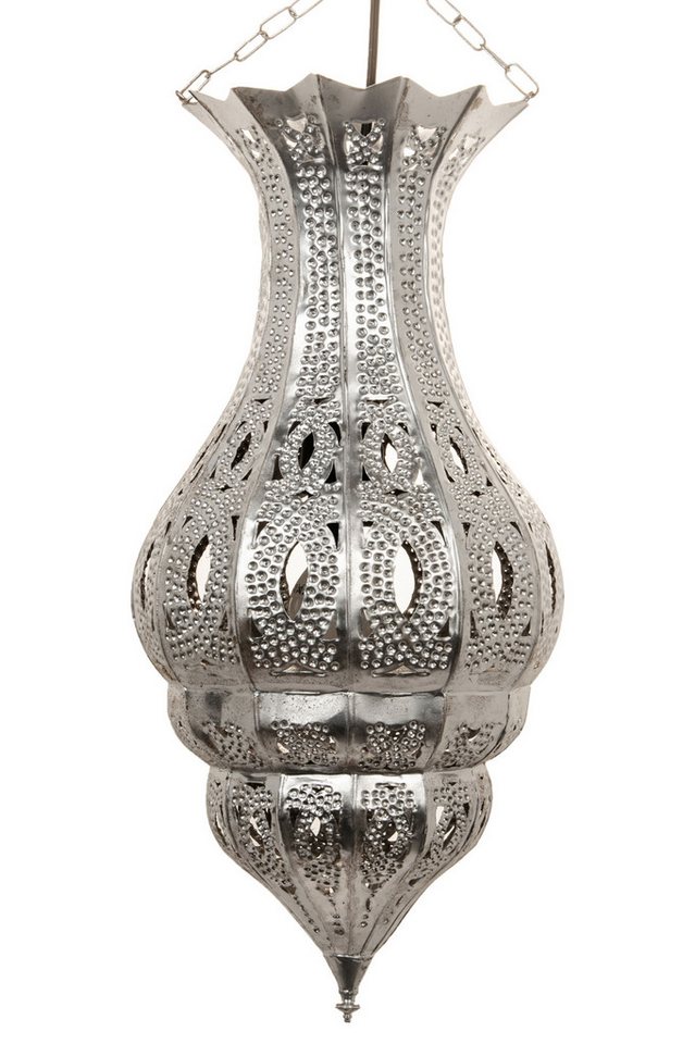 Marrakesch Orient & Mediterran Interior Pendelleuchte Oosterse lamp Djamir, zilver, hoogte 47 cm, Handgemaakt unicum, Handarbeit Bild 4