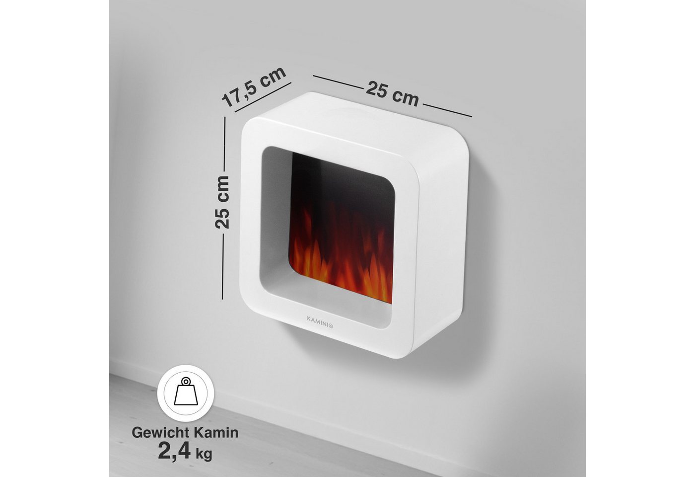 KAMINIO Tischfeuer MIA, 3D-Flammeneffekt Bild 2