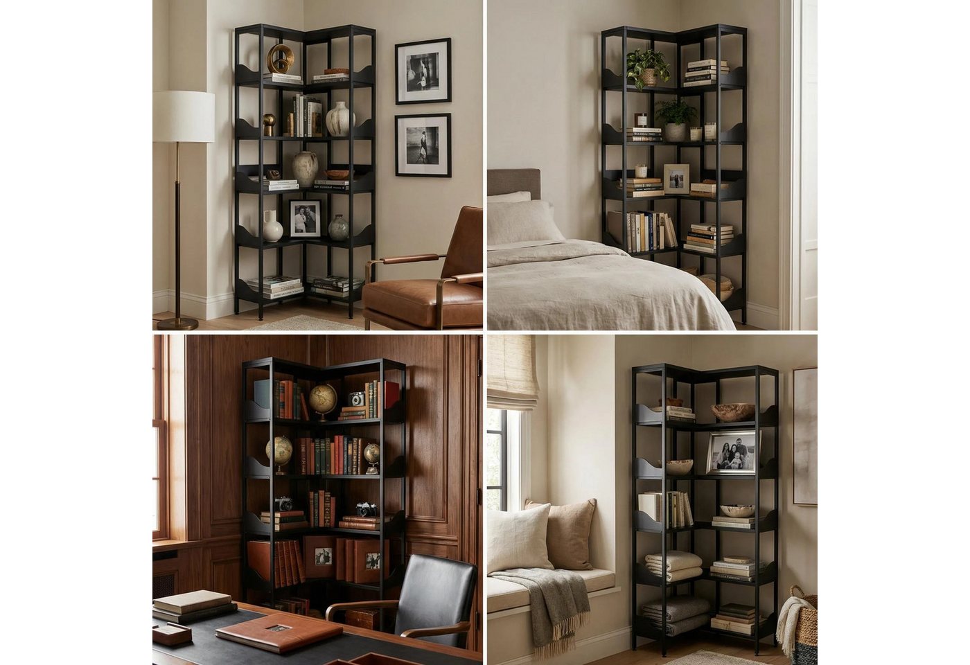 Bellaro Life Bücherregal Vielseitiges Bücherregal als Aufbewahrungsmöbel für Bücher & Wohnraum Bild 3