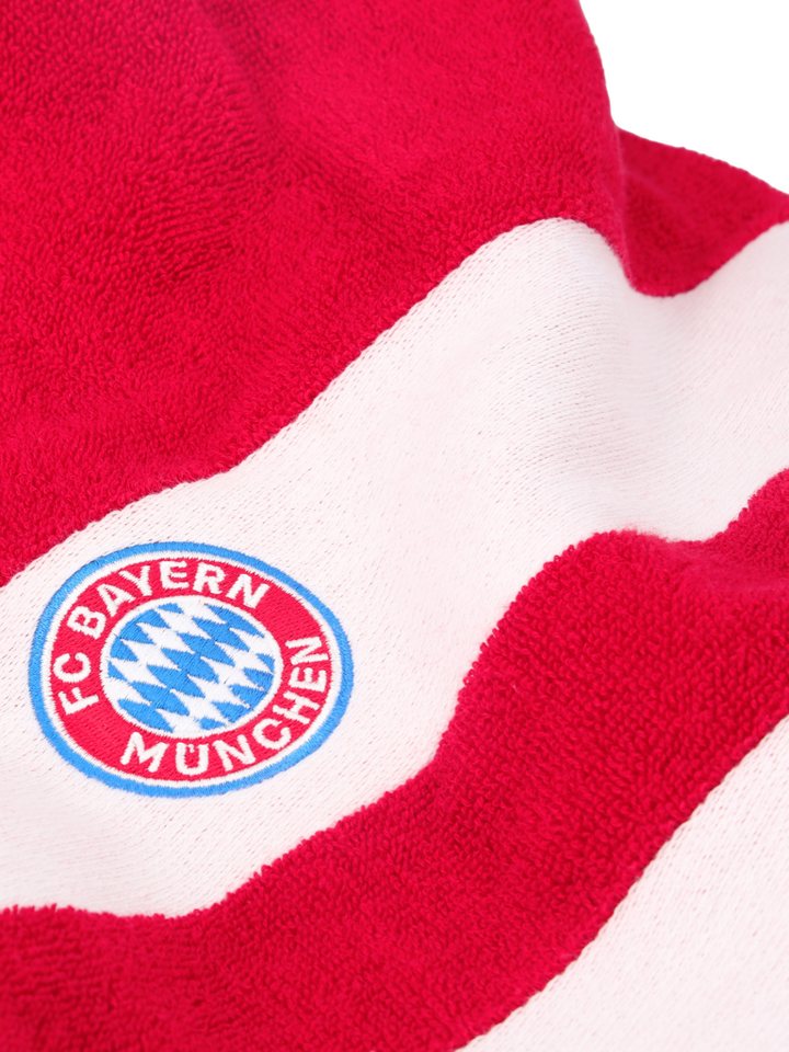 FC Bayern München Badetuch FC Bayern München I Badetuch 180x90 cm I Rot, Baumwolle Bild 2
