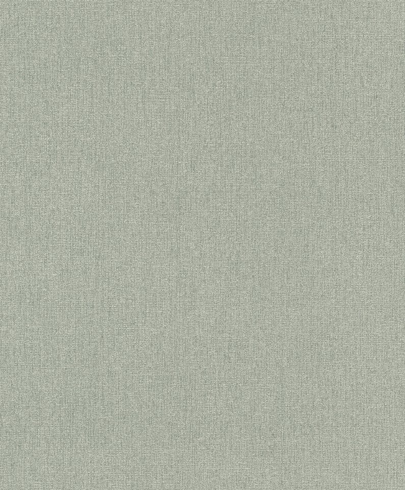 Rasch Vliestapete mit Stoffoptik in hellem Grün - my moments, strukturiert, einfarbig, uni, Leinenoptik, Strukturmuster, unifarben, Ton-in-Ton, (1 Rolle, 1 St), textile Struktur