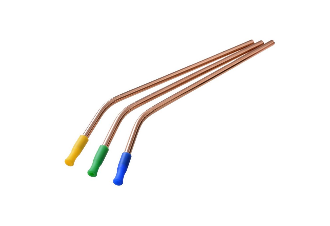 GRÄWE Trinkhalme GRÄWE 24er Pack Silikonspitzen für Edelstahl-Trinkhalme, verschiedene Bild 2