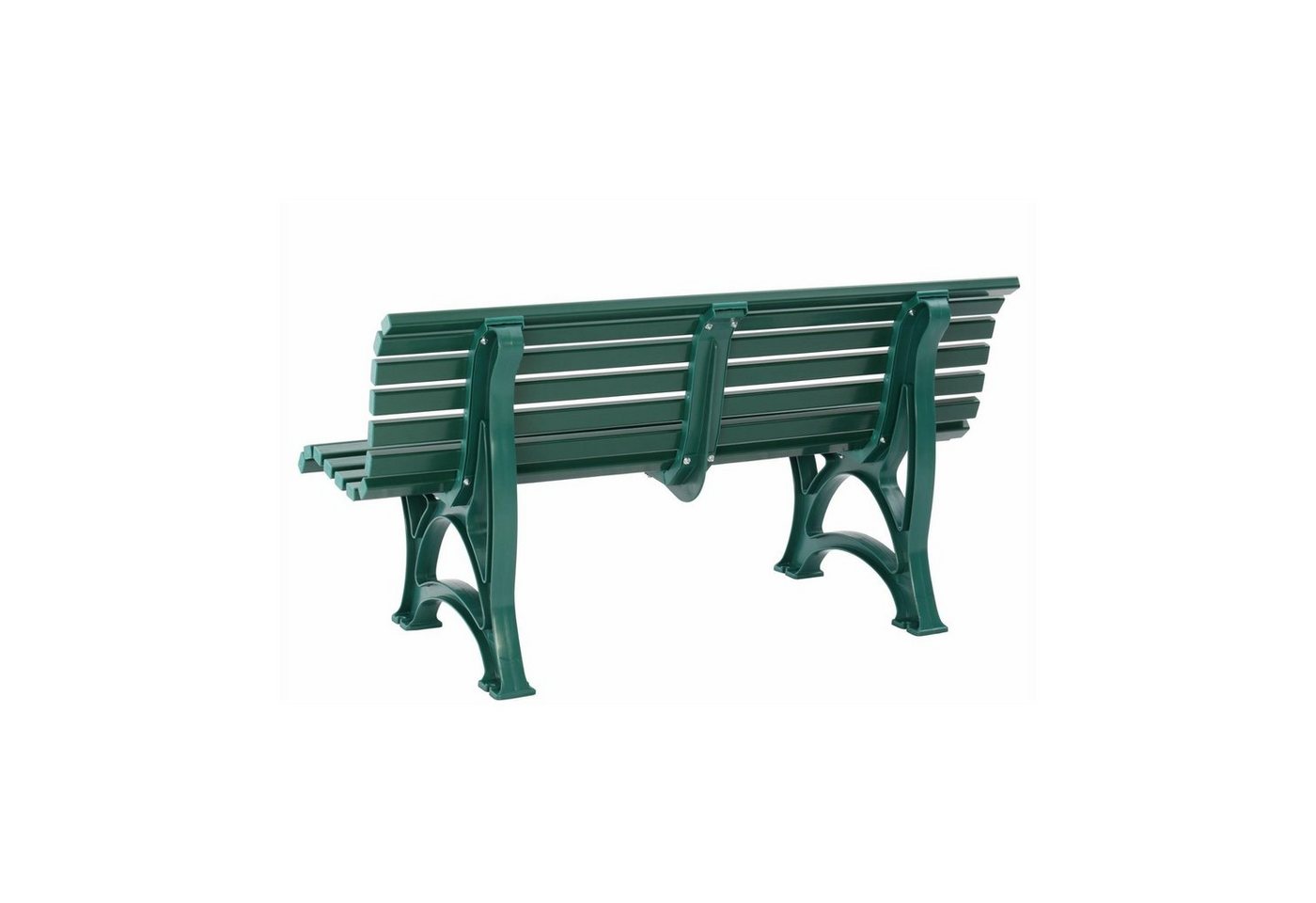 PROREGAL® Gartenbank JAMAIKA aus Kunststoff Parkbank Sitzbank Garten Balkon Terrasse