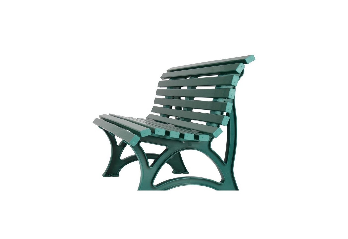 PROREGAL® Gartenbank JAMAIKA aus Kunststoff Parkbank Sitzbank Garten Balkon Terrasse Bild 2