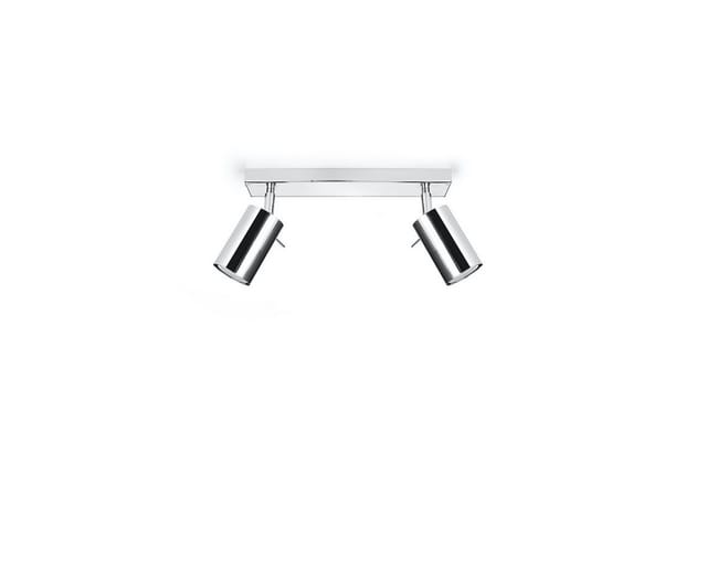 SOLLUX lighting Deckenleuchte Deckenleuchte Ring 2 Chrom, Nicht enthalten