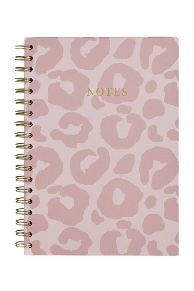 Next Notizbuch B5 liniertes Notizbuch, Leoparden-Print Bild 5