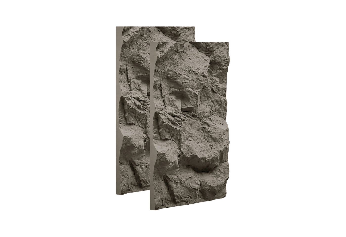 IZODEKOR 3D Wandpaneel PU Steinoptik 60x120 cm, 5 cm dick, Wandverkleidung Innen, BxL: 60x120 cm, 0,72 qm, (0,72 m) 3D Steinoptik, wasserfest, einfache Selbstmontage, wetterbeständig Bild 4