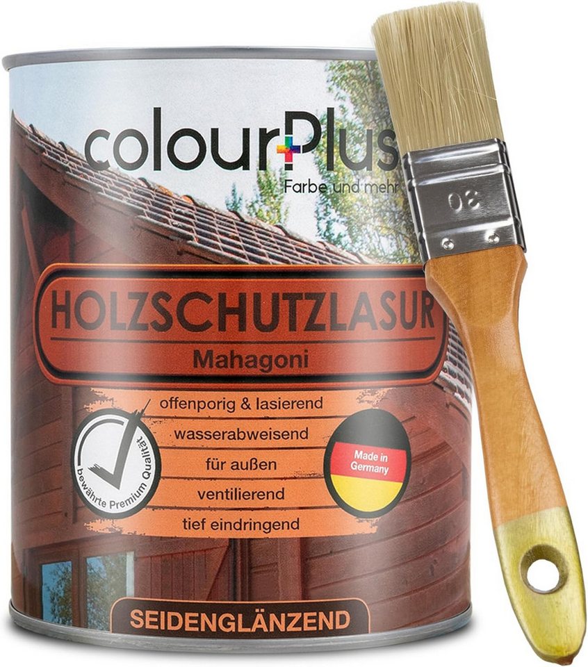ColourPlus Holzschutzlasur Holzschutzlasur, Holzschutzlasur außen, offenporig, UV- & Witterungsschutz, lasierend Bild 4