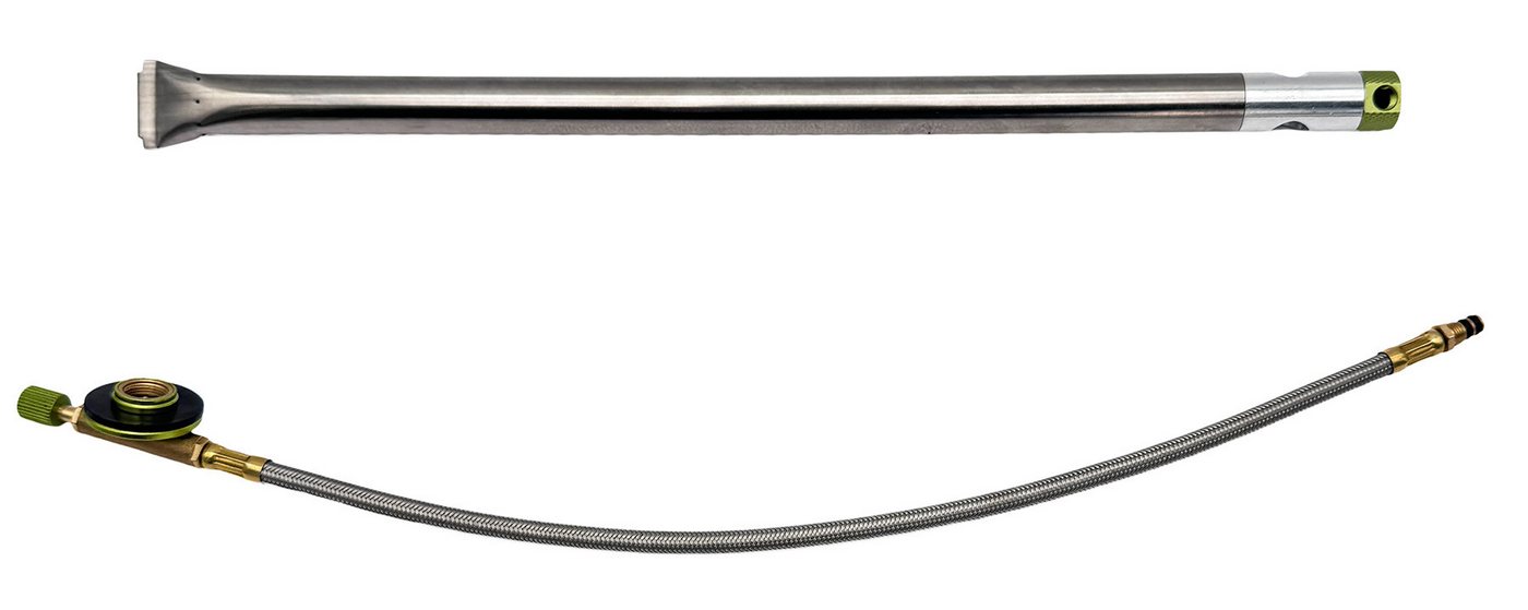 GARDINGER Gasgrill-Brenner Brenner Umbausatz Skotti Grill auf 30/50mbar mit Ventil und Schlauch Bild 2