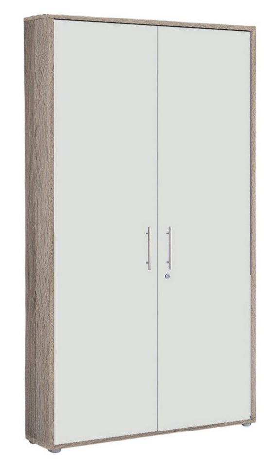 moebel-dich-auf Aktenschrank TABOR 3 (Büroschrank Aktenregal ideal für DIN A4 Ordner, abschließbar Metallgriffe) Made in Germany Bild 3