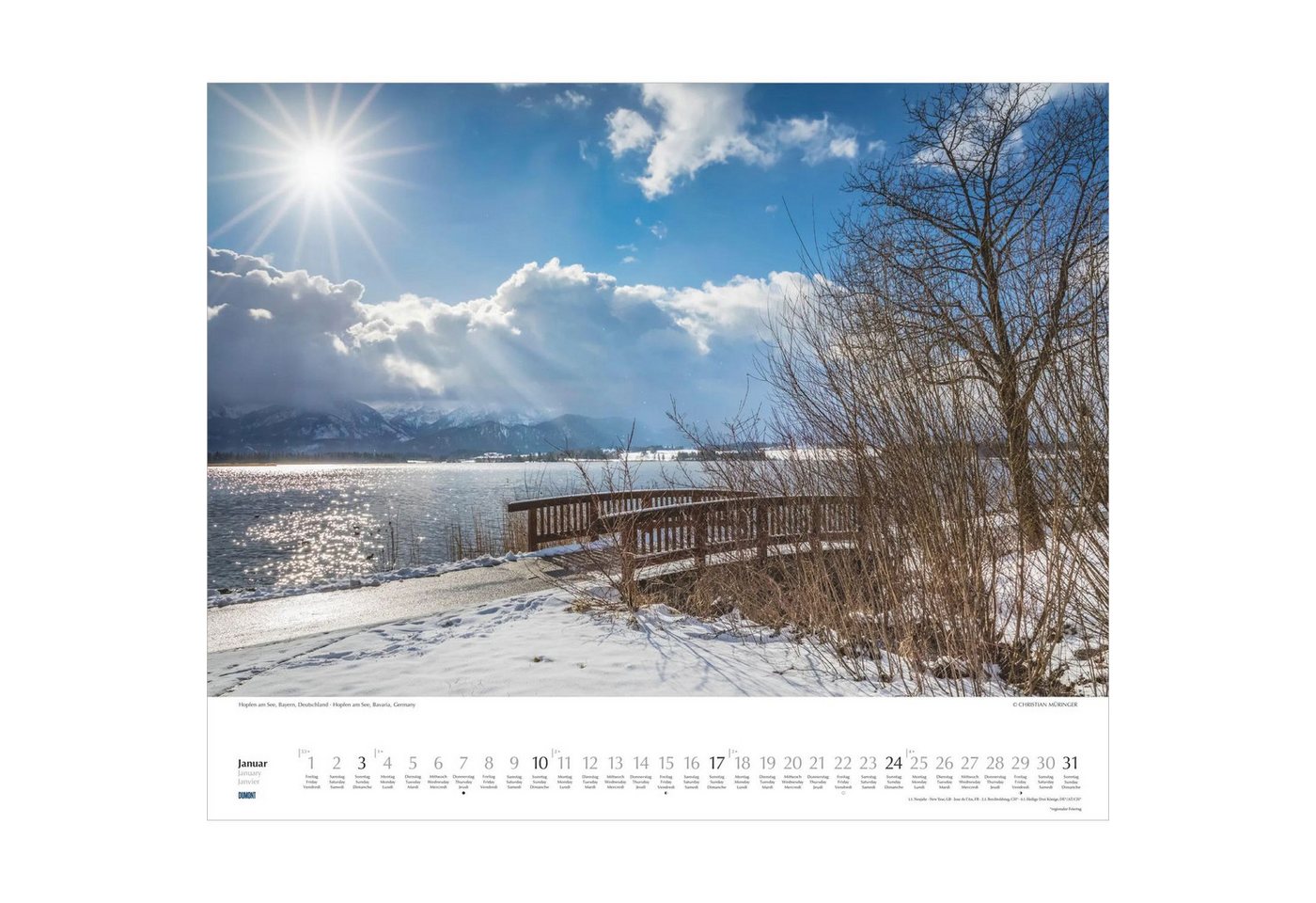 Wandkalender Wege in die Natur 2027 Bild 4
