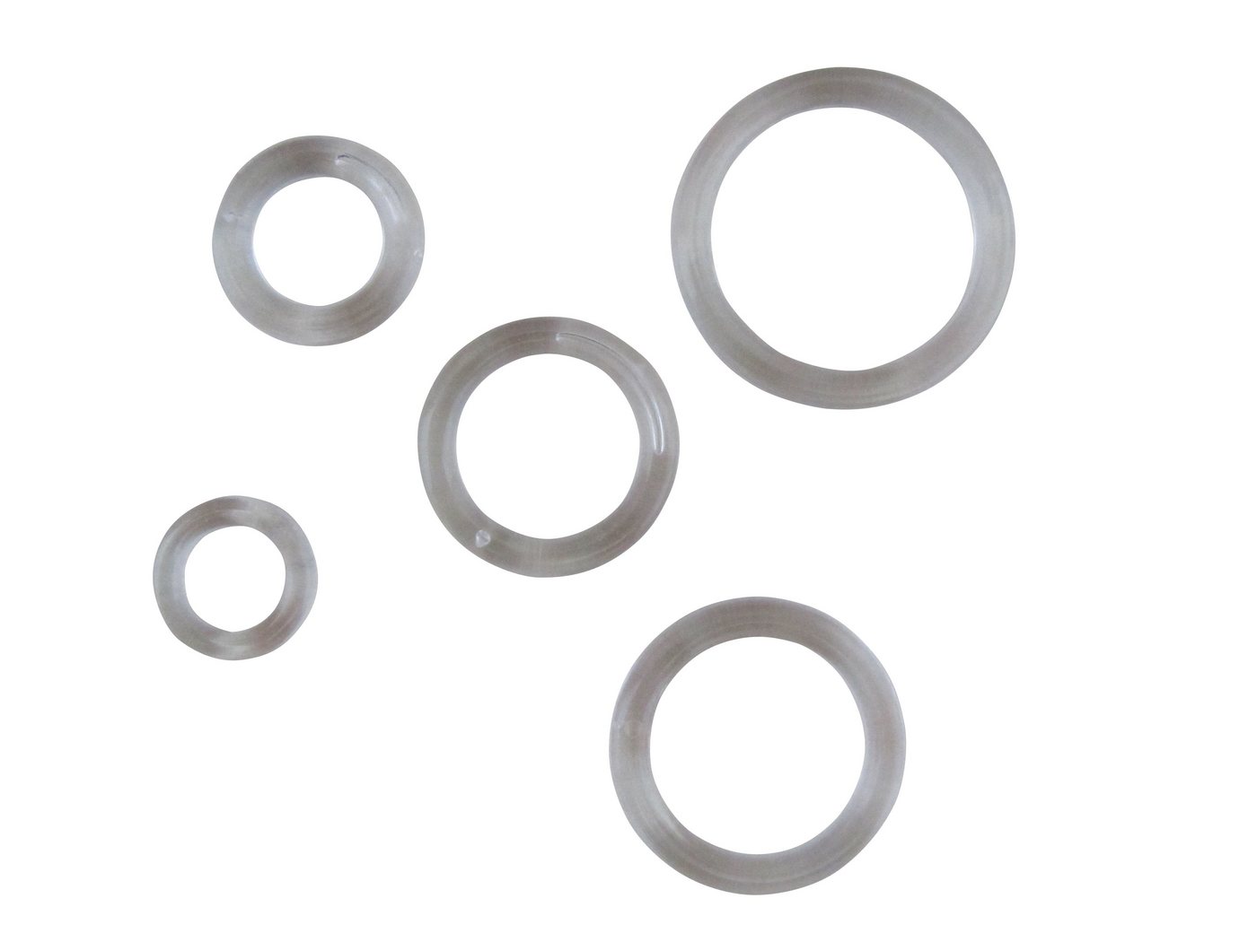 rewagi Gardinenring Ringe - Gardinenzubehör, Vorhänge, Raffrollo, Raffrollozubehör, Gardinen, Raffrollo, Gardinenstange, Raffhalter, (Farbe: transparent), Verkaufseinheit: 100 Stück Bild 2