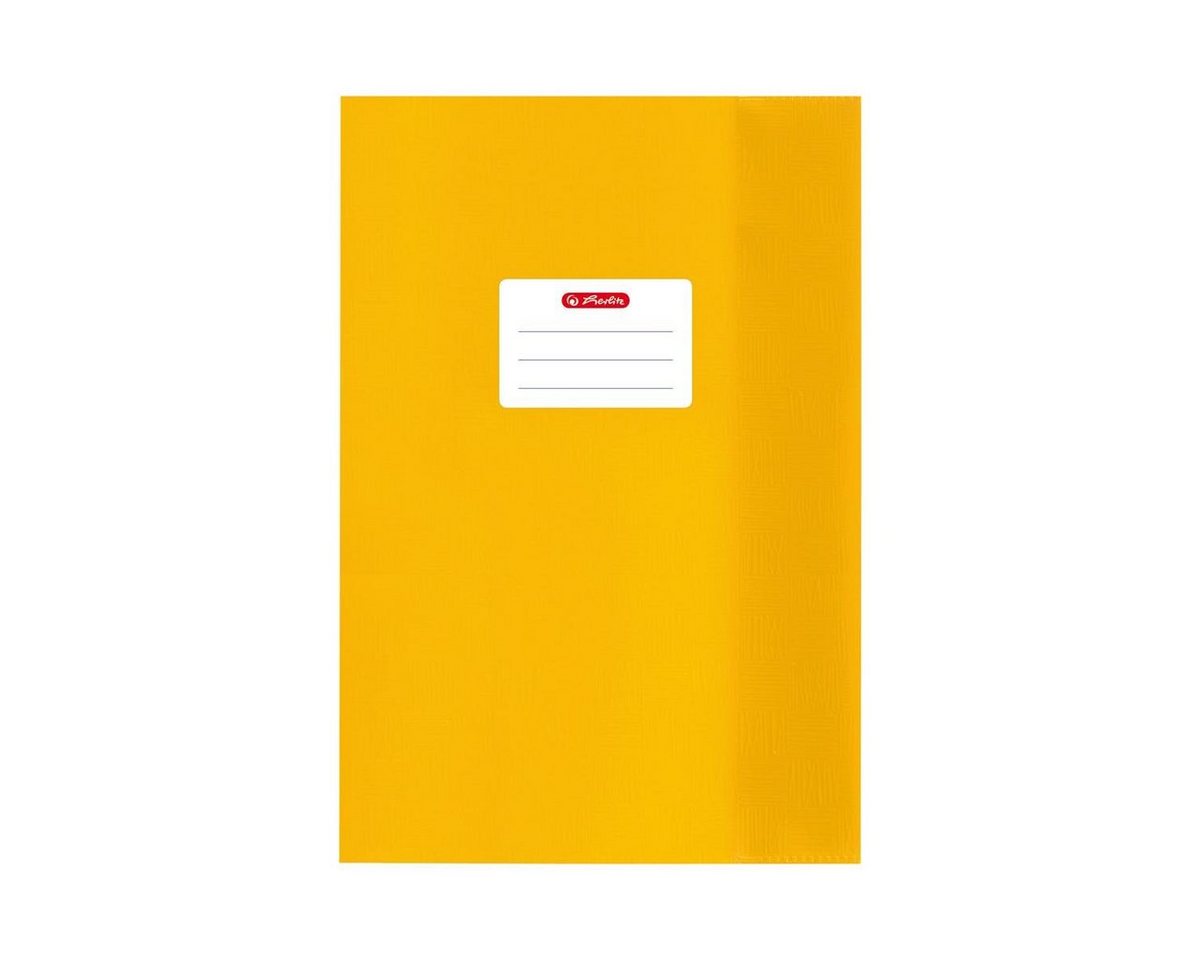 Herlitz Schulheft 20 Herlitz Heftumschläge / DIN A5 / Baststruktur / 5 verschiedene Farb Bild 2