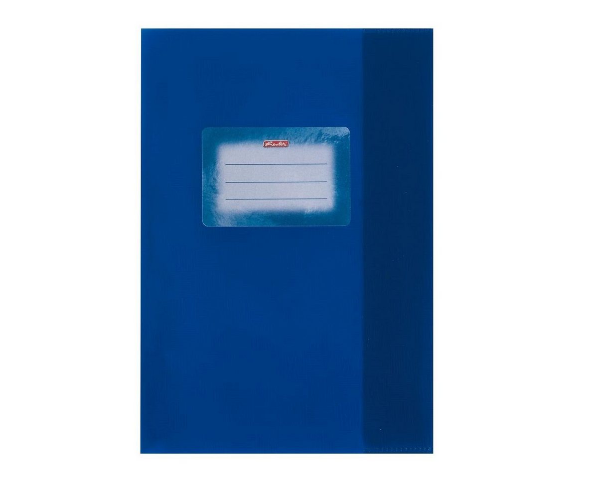 Herlitz Schulheft 20 Herlitz Heftumschläge / DIN A5 / Baststruktur / 5 verschiedene Farb Bild 3