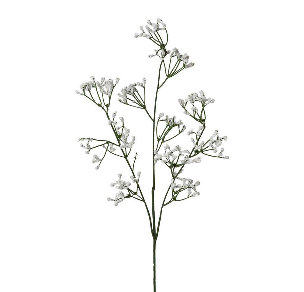 Kunstpflanze Kunstblume SCHLEIERKRAUT 69cm, Rispiges Gipskraut, Gypso WEISS, Gasper, Höhe 69.00 cm