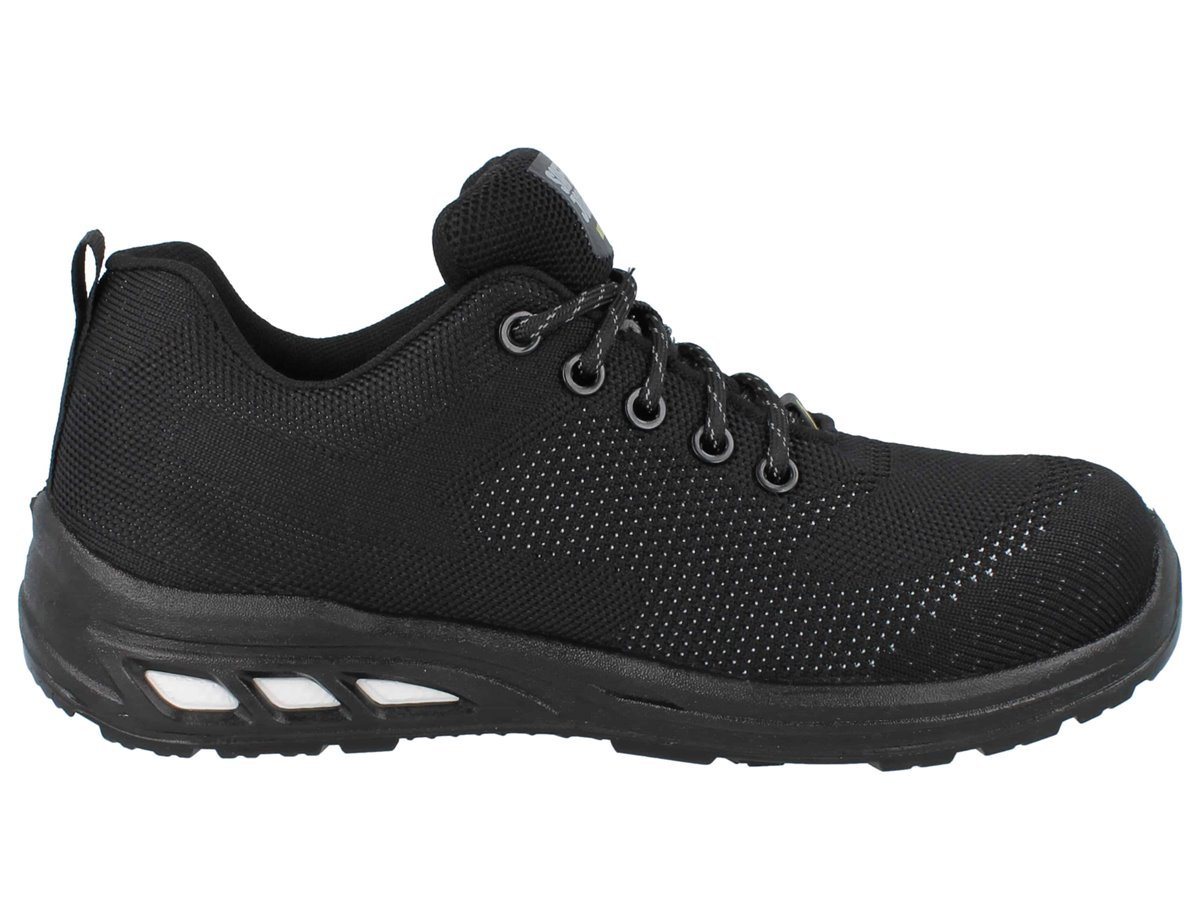 Safety Jogger SAFETY JOGGER EcoFitz Damen Herren Sicherheitssneaker S1P schwarz - Sicherheitsschuh Wechselfußbett Bild 2