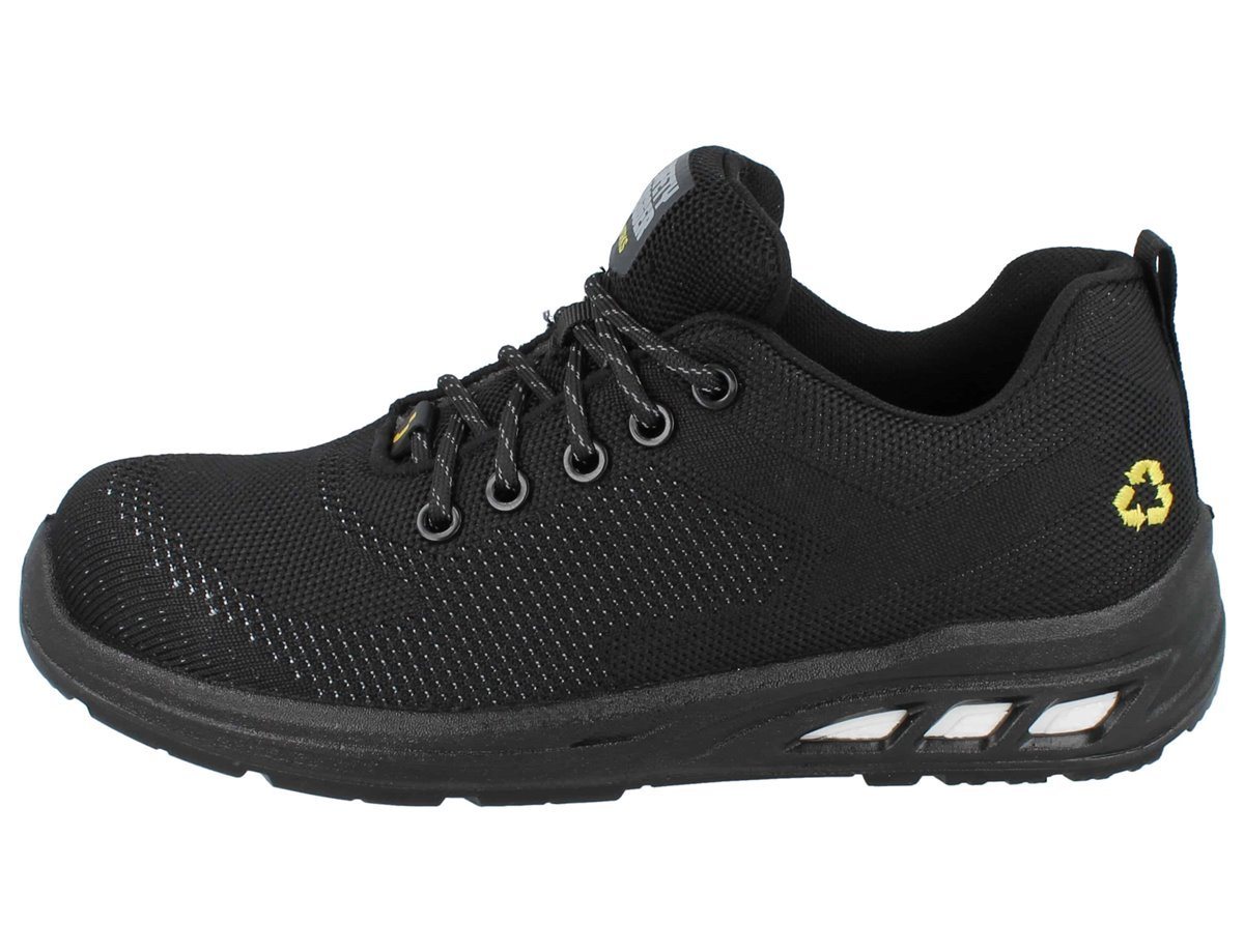 Safety Jogger SAFETY JOGGER EcoFitz Damen Herren Sicherheitssneaker S1P schwarz - Sicherheitsschuh Wechselfußbett Bild 4