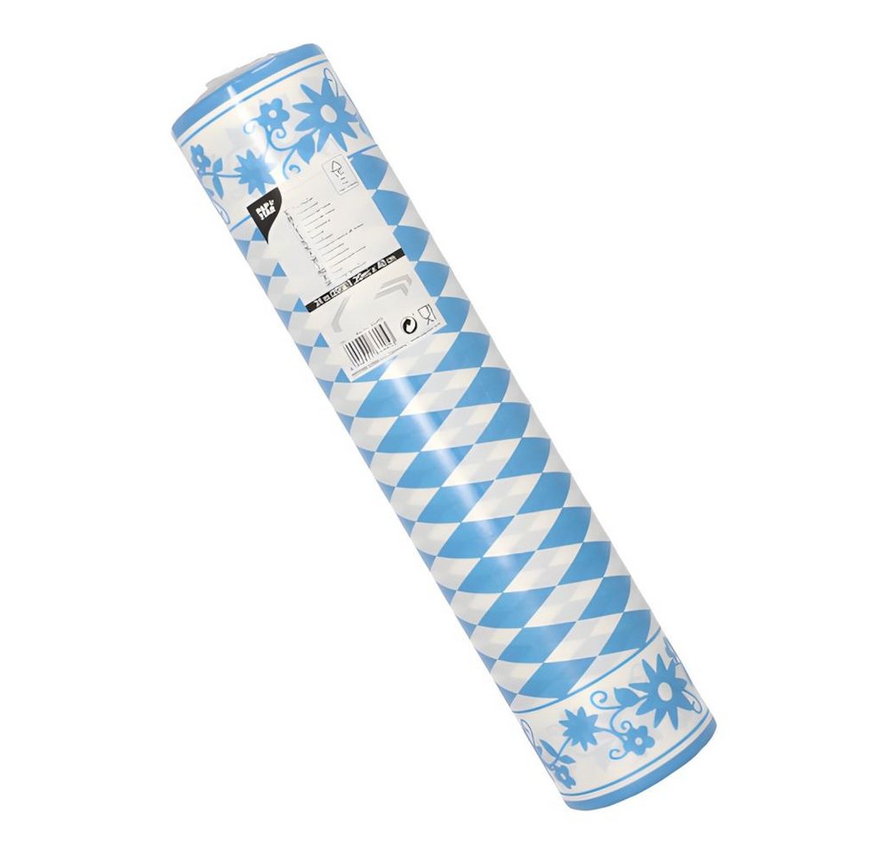 PAPSTAR Tischläufer Tischläufer, stoffähnlich, Airlaid 24 m x 40 cm Bayrisch Blau Bild 2