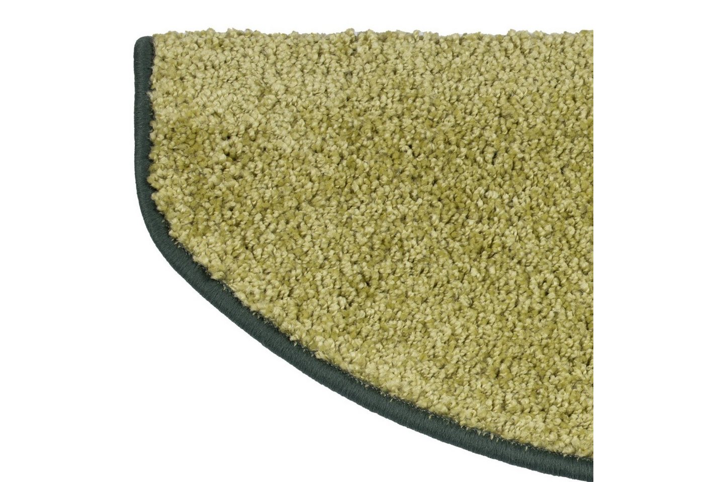 Karat Stufenmatte Kleopatra, 11 Farben, Stufenschutz, Stufenschoner, Halbrund, Höhe: 9 mm, aus 100% Polypropylen