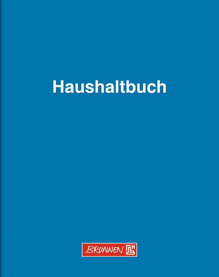 BRUNNEN Formularblock Formularbuch Haushaltsbuch 20,5x26cm 16 Blatt