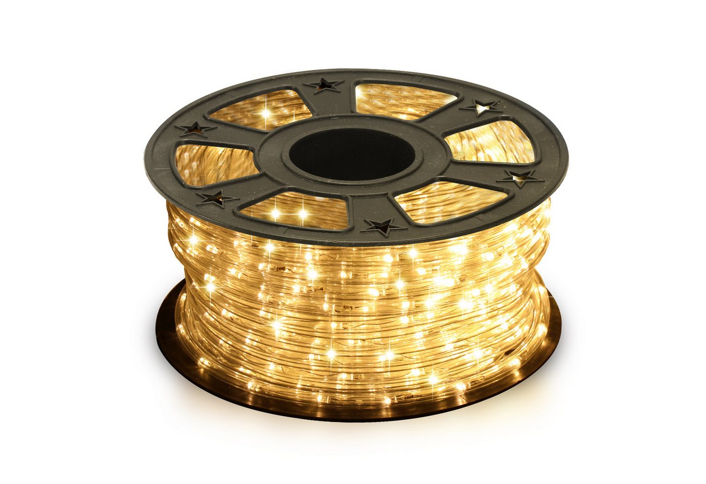 Clanmacy Lichterschlauch 10m-50m LED Lichterschlauch Bunt Lichterkette Lichtschlauch 8 Modi, Wasserdicht Bild 4